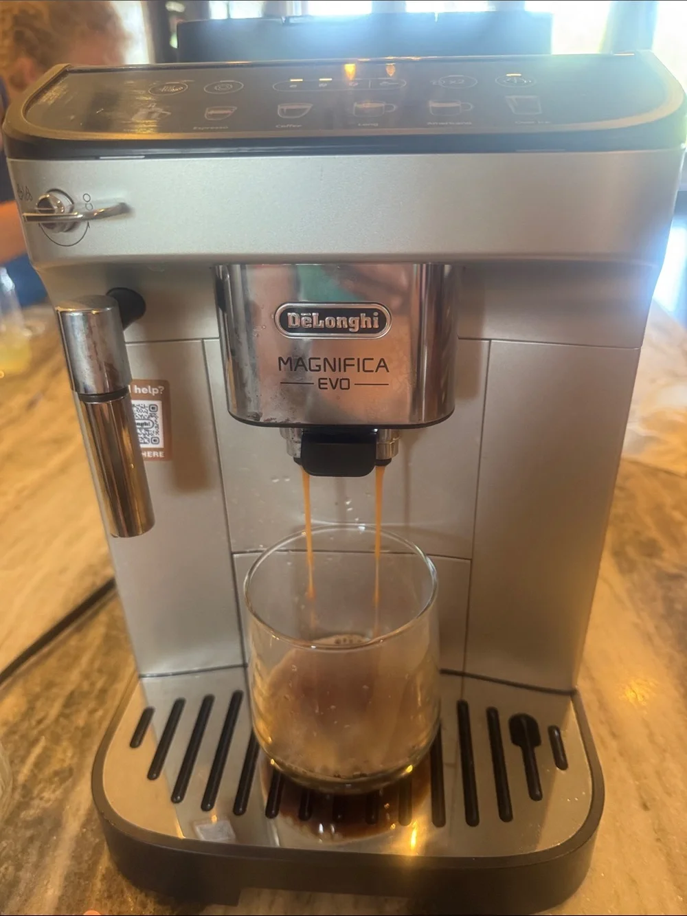 DeLonghi Magnifica Evo Automatic Espresso Machine - Silver